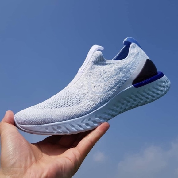 Nike Epic React Phantom Flyknit Hydrogen Blue - Picture 3 of 8